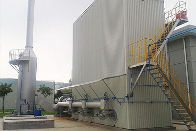 绿景环保新型蓄热催化焚烧炉